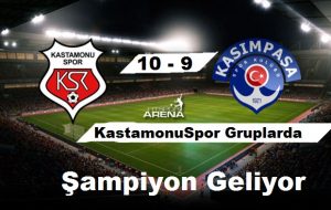 Kastamonu 1966 Spor Kasımpaşa Sporu yenerek gruplara kaldı.