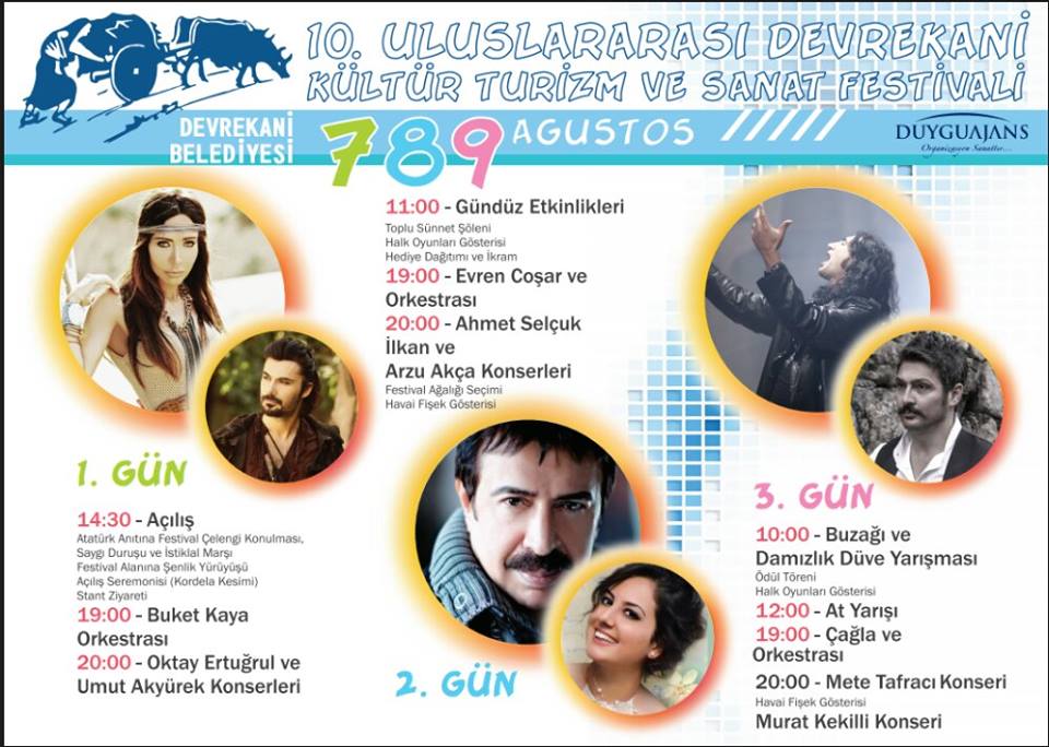 Devrekani Festival Programı 2015