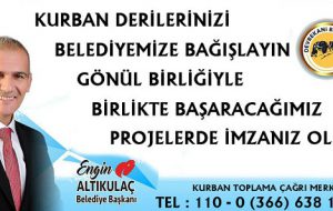 BaÅŸkan Engin Altıkulaç’tan Kurban Derisi ÇaÄŸrısı
