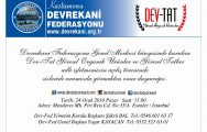 DEV-TAT İstanbul’da açılıyor..