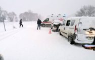 Devrekani’de Trafik Kazası. 9 Yaralı