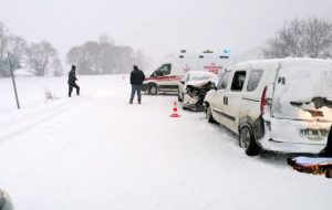 Devrekani’de Trafik Kazası. 9 Yaralı